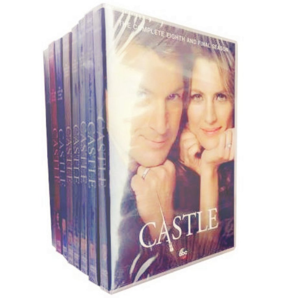 CASTLE THE COMPLETE SERIES Seasons 1-8 DVD BOX SET Brand New Sealed Fast Ships